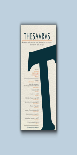Convocatoria para el número 61 de la Revista Thesaurus